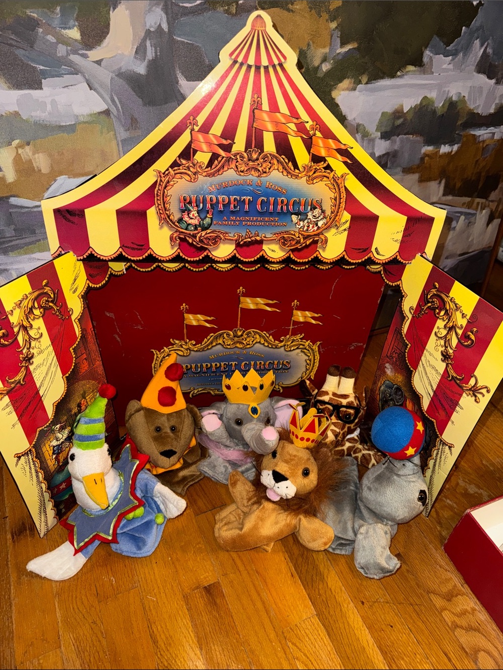 VTG RH RESTORATION HARDWARE MURDOCK & ROSS PUPPET CIRUS 🤡 🎪